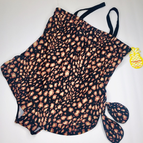 New with Tags one piece Brown Swim Suit - Picture 4 of 4